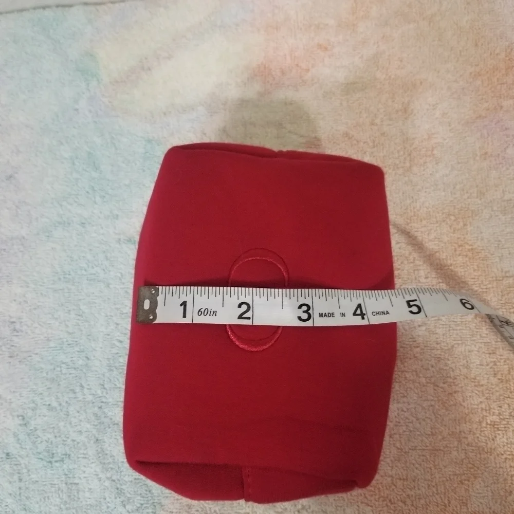 Christian Dior cosmetic bag red . New without tags. - Picture 6 of 8